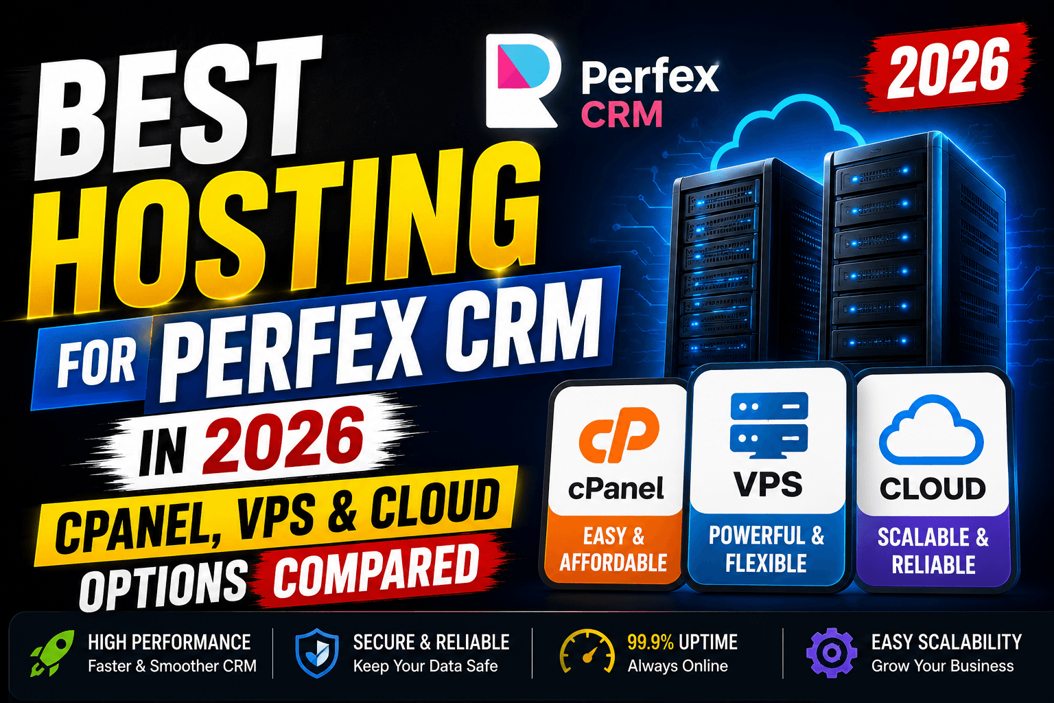 Best Hosting for Perfex CRM in 2026 — cPanel, VPS & Cloud Compared